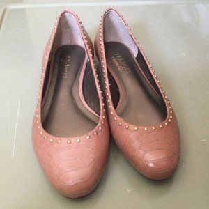 Talbots Sequin Ring Upper Leather Sole Loafer